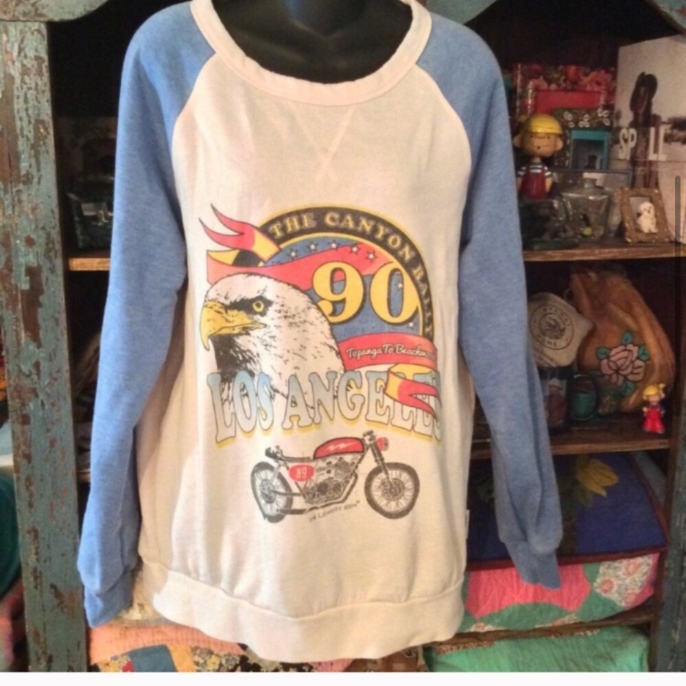 The Laundry Room Canyon Valley raglan sweatshirt